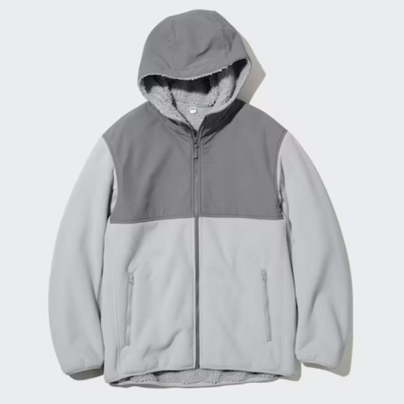 UNIQLO Windproof Outer Fleece Parka - Picture 1 of 11